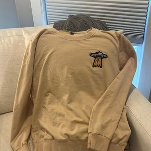 Shein cute, funny thin swearshirt. Like new. Worn once